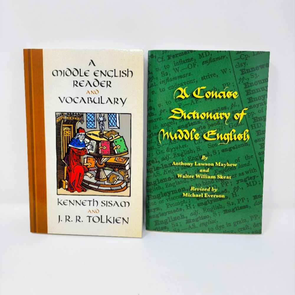 Middle English Reader Vocabulary Book & Dictionary of Middle English